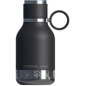 Asobu Dog Bowl Attached To Stainless Steel Insulated Travel Bottle